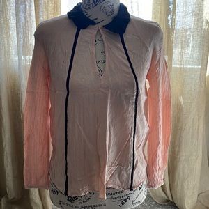 Zara blouse with crochet detail